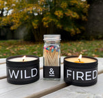 Luxury set of Wild & Fired candles (LIMITED EDITION)